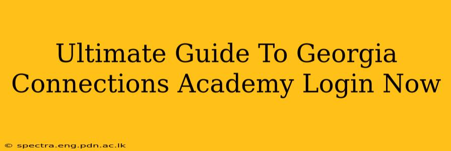 Ultimate Guide To Georgia Connections Academy Login Now