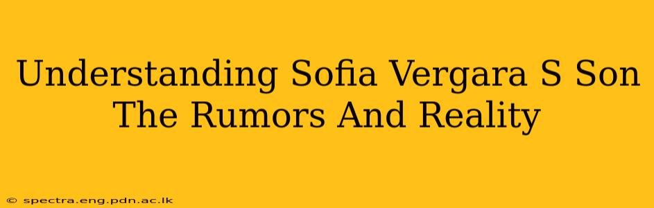 Understanding Sofia Vergara S Son The Rumors And Reality