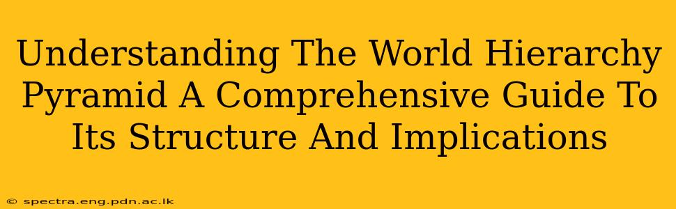 Understanding The World Hierarchy Pyramid A Comprehensive Guide To Its Structure And Implications