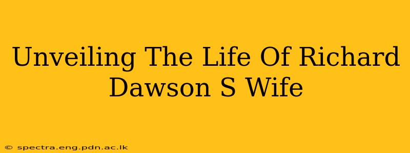 Unveiling The Life Of Richard Dawson S Wife