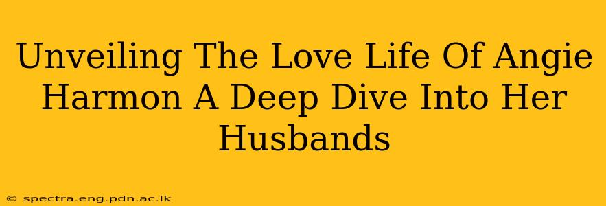 Unveiling The Love Life Of Angie Harmon A Deep Dive Into Her Husbands