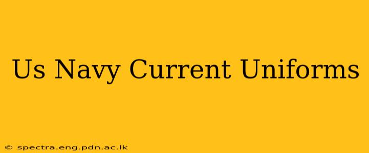 Us Navy Current Uniforms