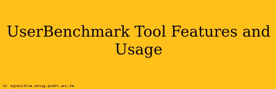 UserBenchmark Tool Features and Usage