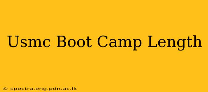 Usmc Boot Camp Length