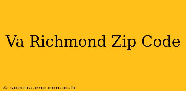 Va Richmond Zip Code