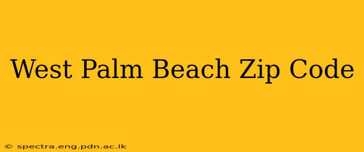 West Palm Beach Zip Code