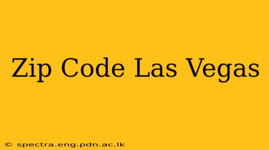 Zip Code Las Vegas
