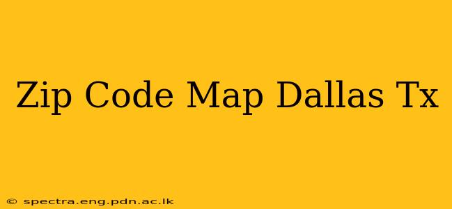 Zip Code Map Dallas Tx