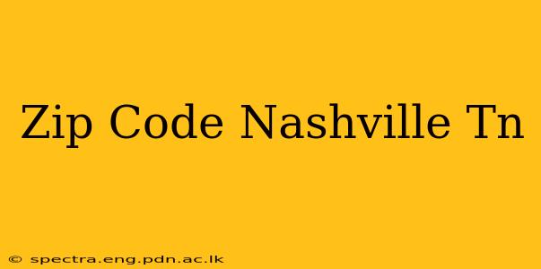 Zip Code Nashville Tn