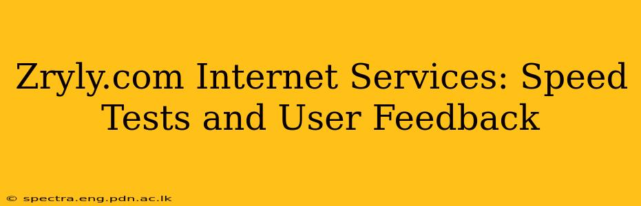 Zryly.com Internet Services: Speed Tests and User Feedback